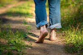 Walking Barefooted